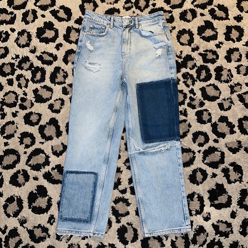 Urban Outfitters Bdg Distressed Patchwork Jeans - image 2